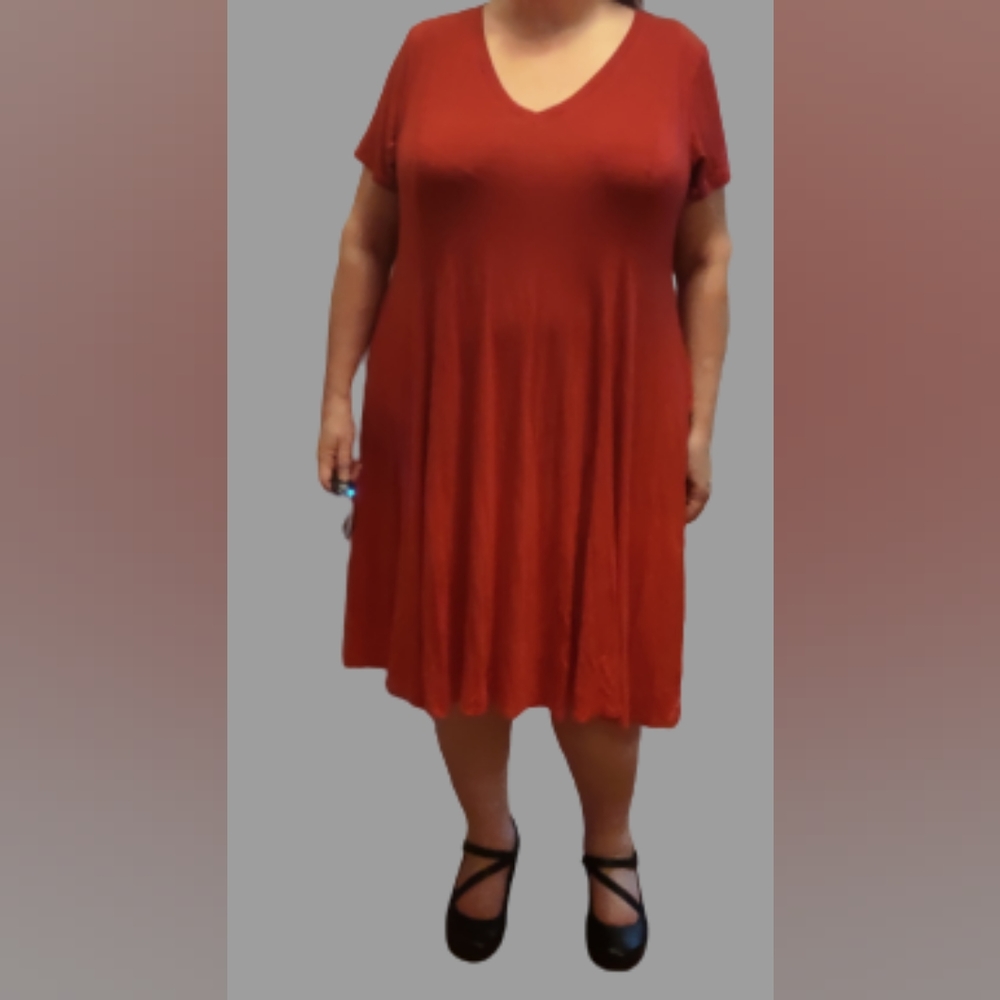 Torrid ♥️ ombre t-shirt dress sz 2x